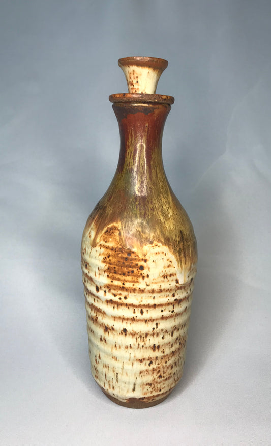 Pottery Decanter with top