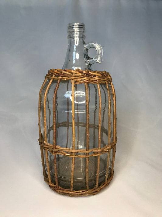 Wicker Wrapped Jug