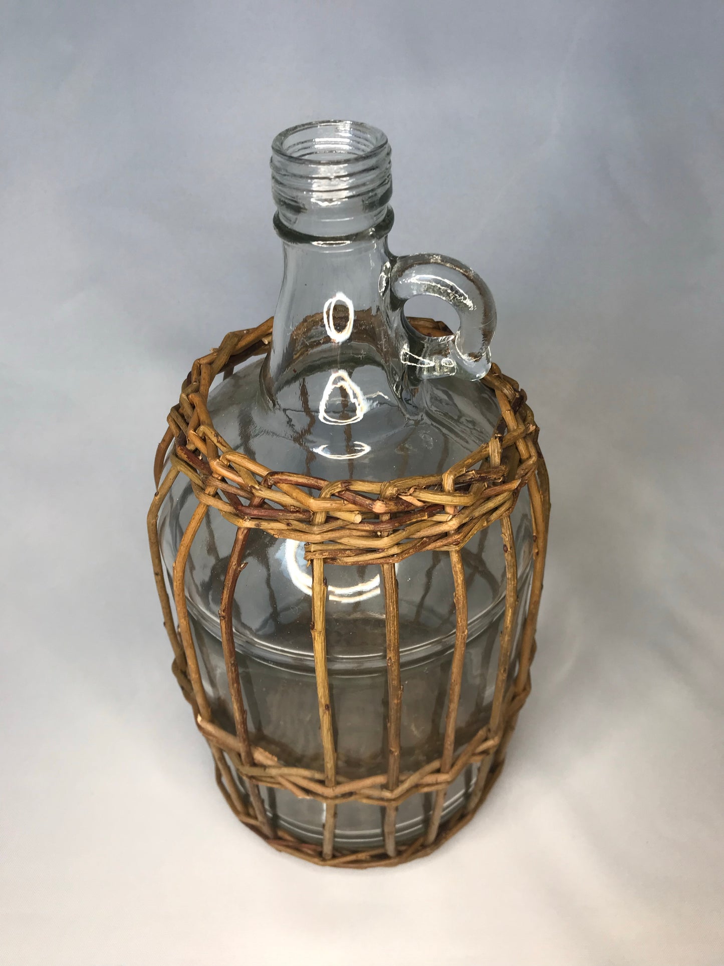 Wicker Wrapped Jug