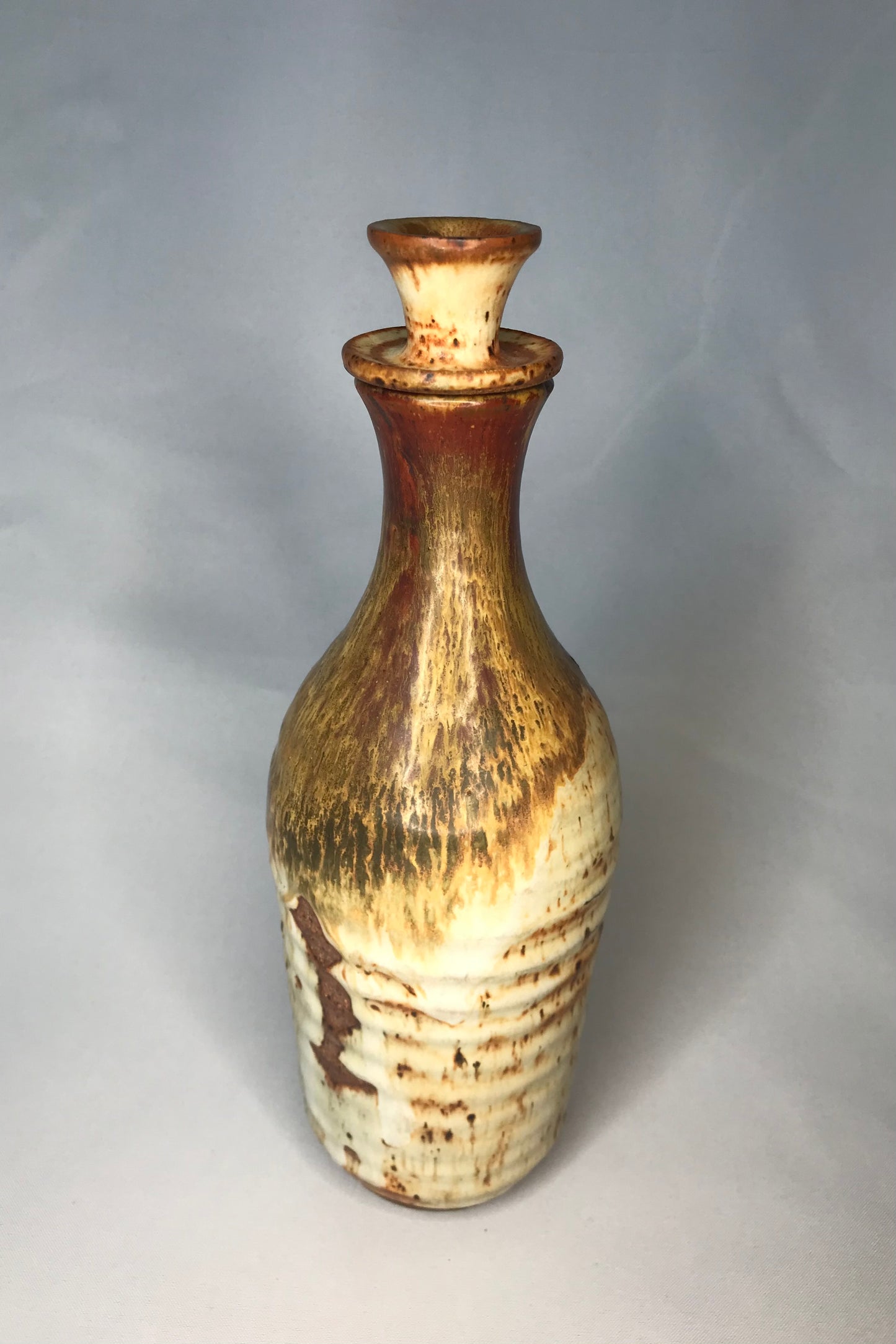 Pottery Decanter with top